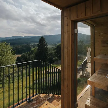 Am Wildbachberg - Luxus Ferienhaeuser Mit Infinitypool, Privatsauna Und Weinkeller * Deutschlandsberg