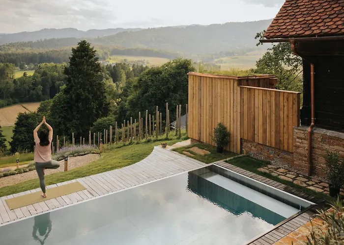 וילה Am Wildbachberg - Luxus Ferienhaeuser Mit Infinitypool, Privatsauna Und Weinkeller *