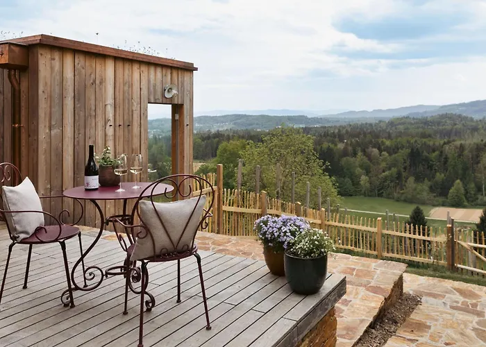 Am Wildbachberg - Luxus Ferienhaeuser Mit Infinitypool, Privatsauna Und Weinkeller וילה *