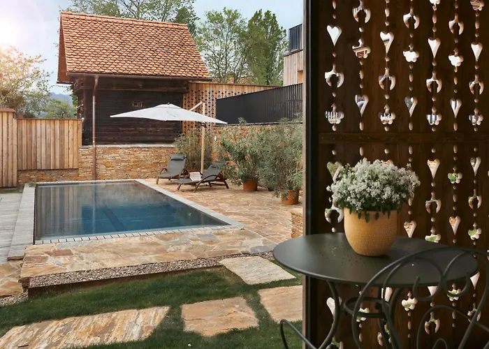 Am Wildbachberg - Luxus Ferienhaeuser Mit Infinitypool, Privatsauna Und Weinkeller וילה *