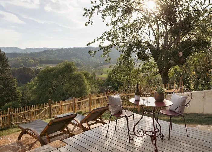 Am Wildbachberg - Luxus Ferienhaeuser Mit Infinitypool, Privatsauna Und Weinkeller וילה *