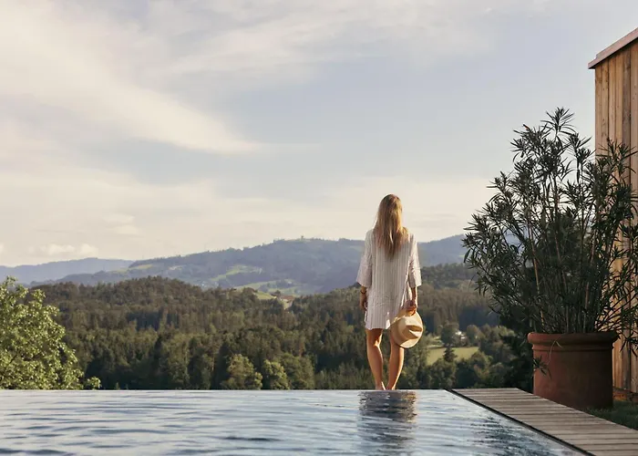 וילה Am Wildbachberg - Luxus Ferienhaeuser Mit Infinitypool, Privatsauna Und Weinkeller *