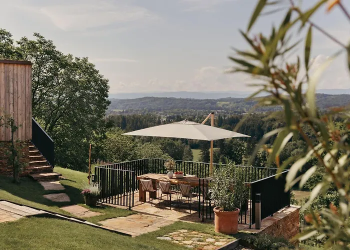 וילה Am Wildbachberg - Luxus Ferienhaeuser Mit Infinitypool, Privatsauna Und Weinkeller